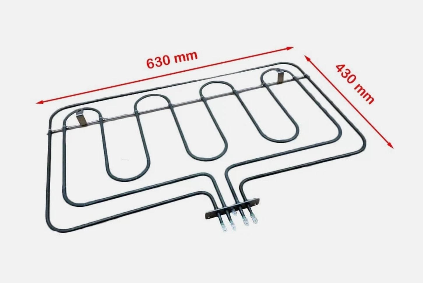 Resistenza  Resistenza Superiore Grill 2700 Watt smeg 806890840  bosch 00791500 - 3