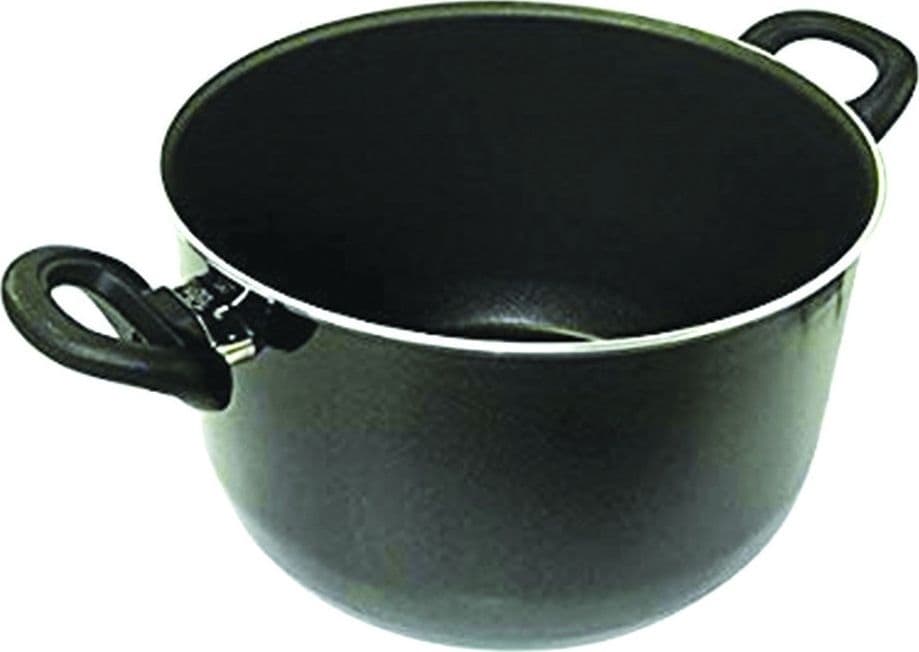 Pentola 2 manici "firenze"  indicatore di calore, indicatore di calore,  - cm.24 - 4