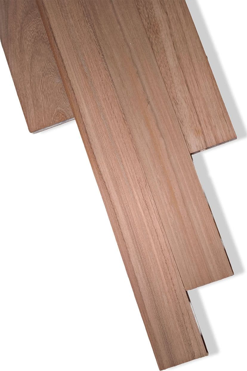 Parquet Prefinito in Doussié Select Garbelotto Prelevigato Grezzo 14x90x800/1400 mm – Lotto 36 mq - 4