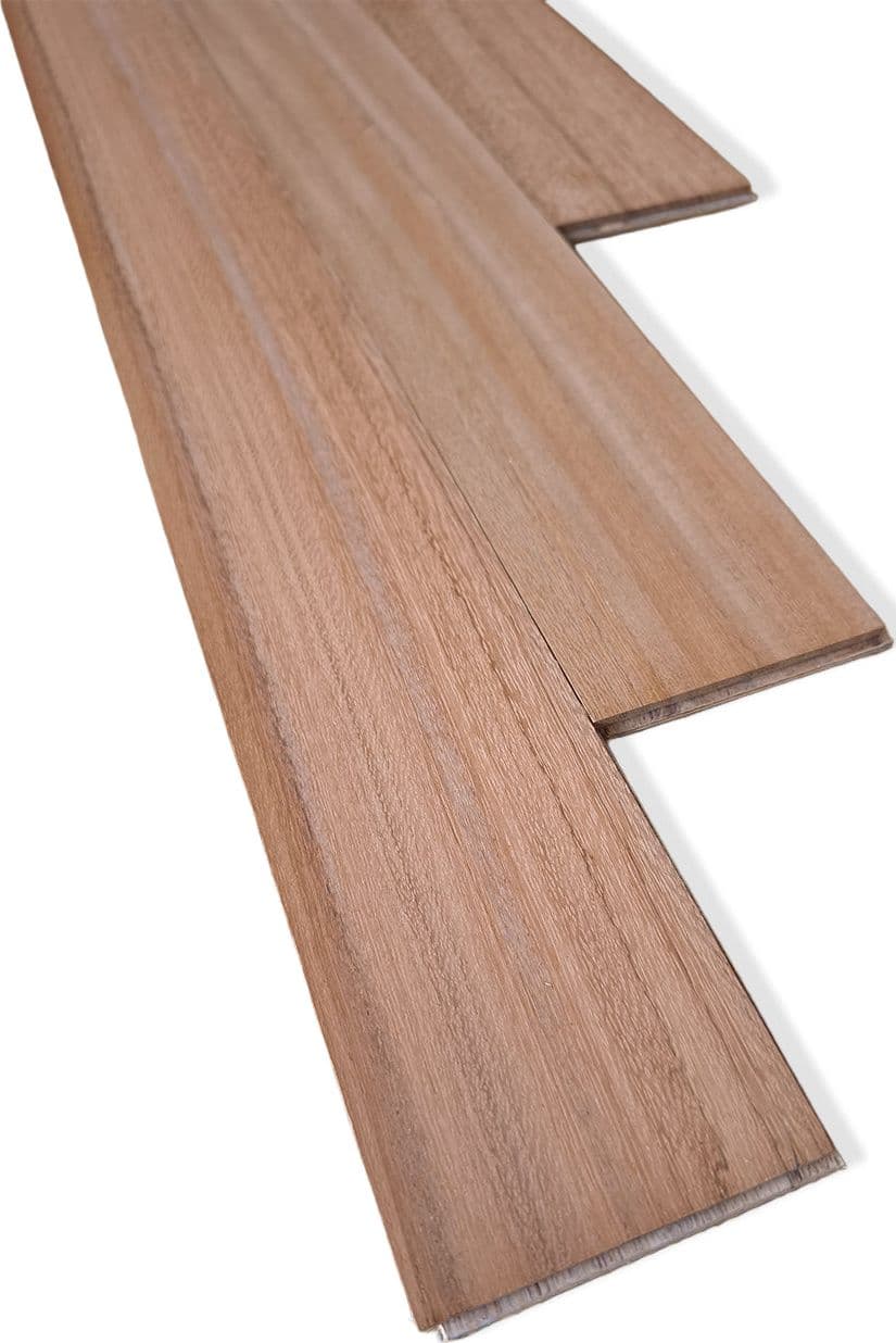 Parquet Prefinito in Doussié Select Garbelotto Prelevigato Grezzo 14x90x800/1400 mm – Lotto 36 mq - 5