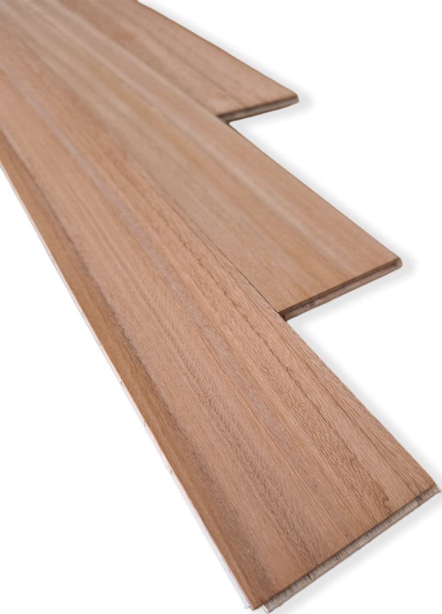 Parquet Prefinito in Doussié Select Garbelotto Prelevigato Grezzo 14x90x800/1400 mm – Lotto 36 mq - 7