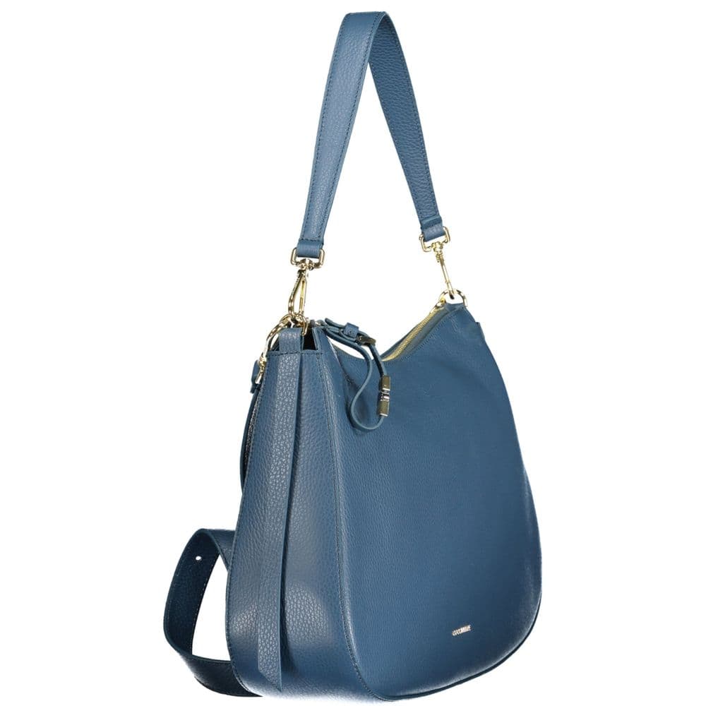 Coccinelle Blue Leather Womens Bag - 3
