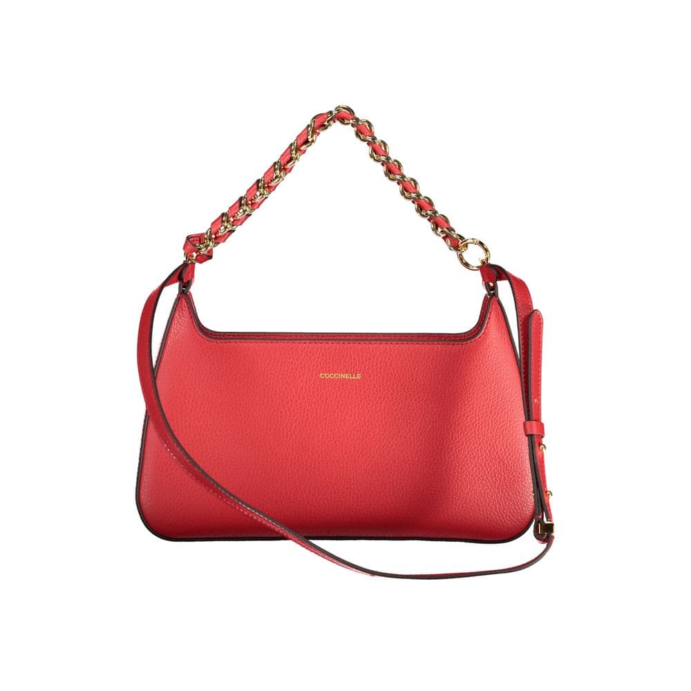Coccinelle Rosso Leather Women's Bag - 2