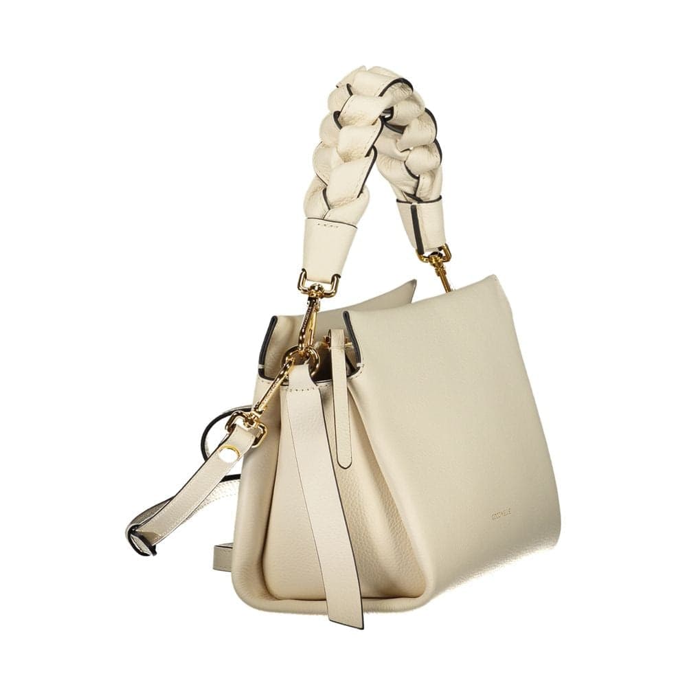 Coccinelle Bianco Leather Women's Bag - 3