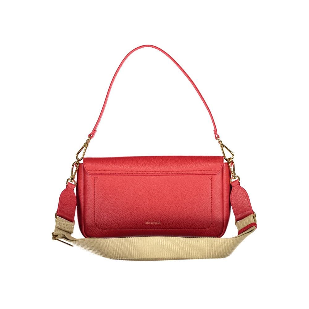 Coccinelle Red Leather Handbag - 2
