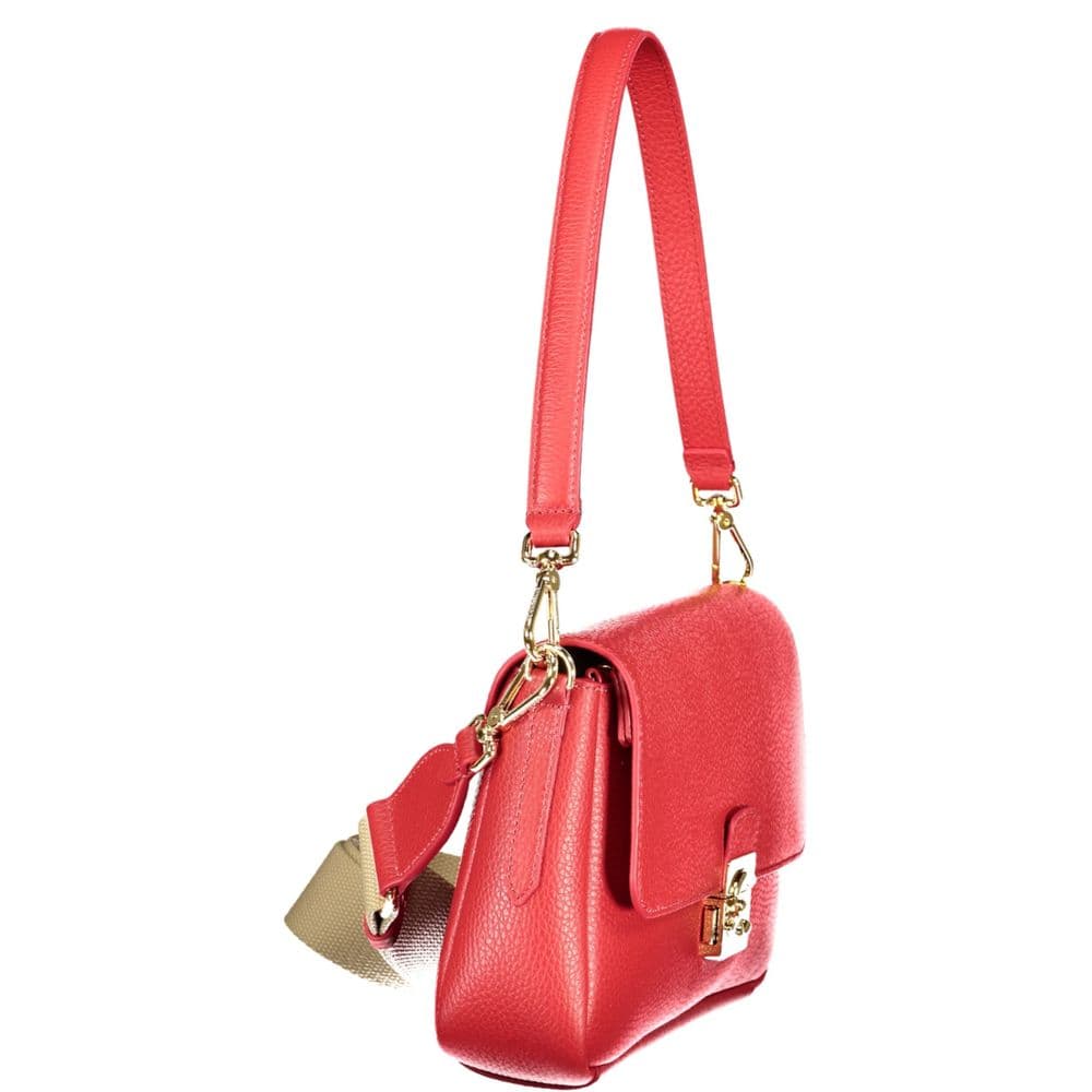 Coccinelle Red Leather Handbag - 3