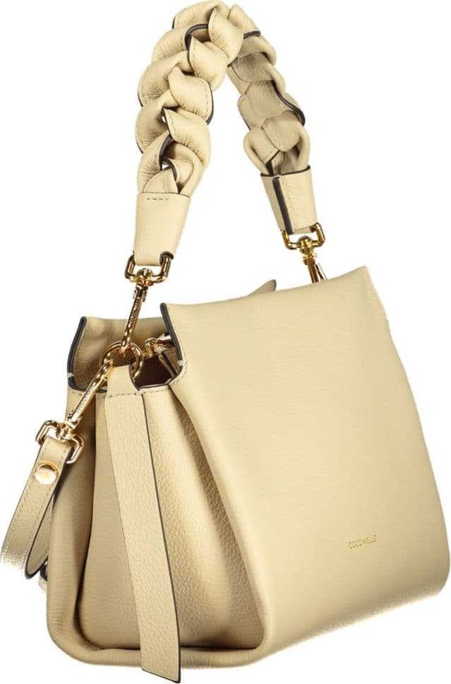 Coccinelle Beige Leather Handbag - 3