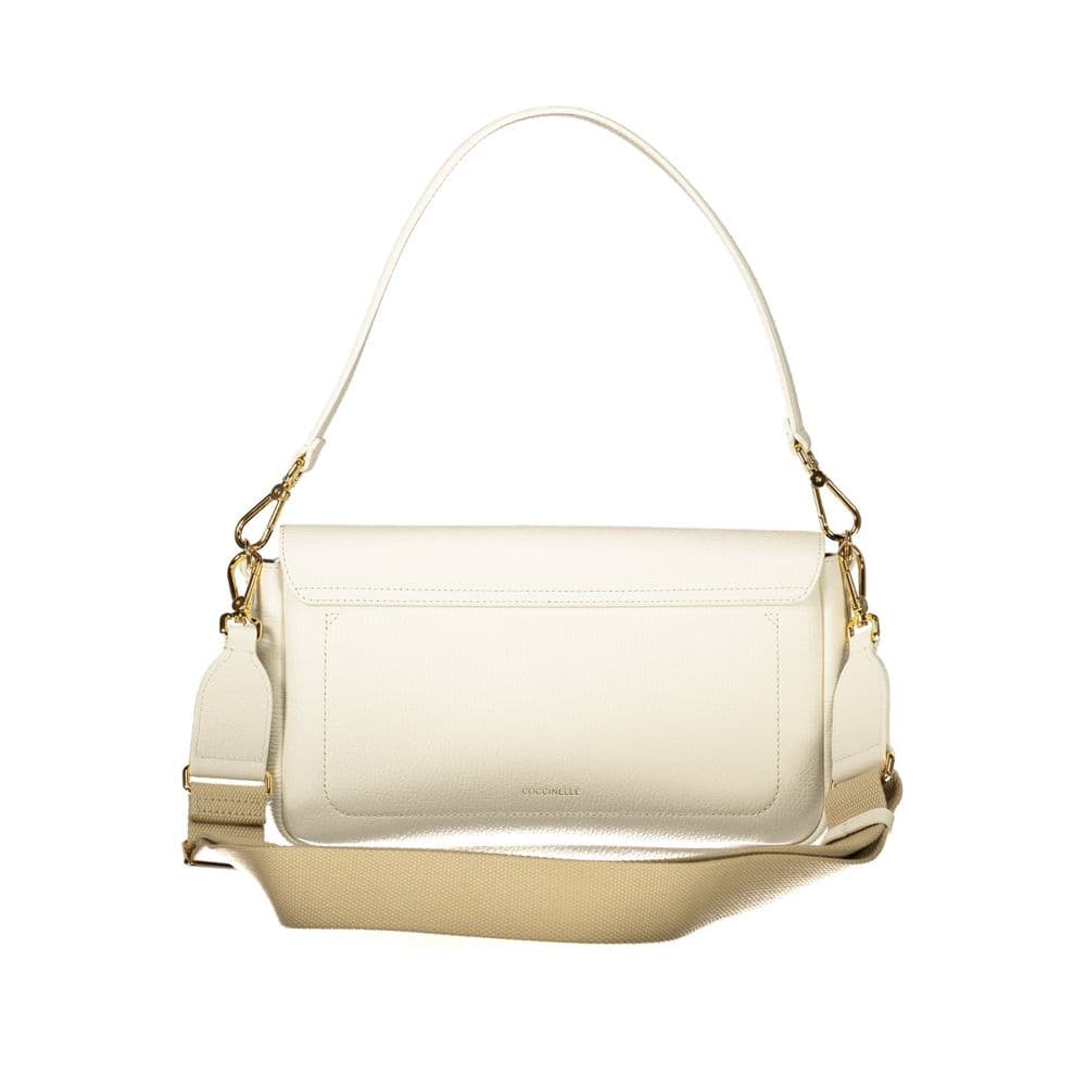 Coccinelle White Leather Handbag - 2