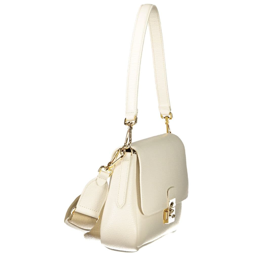 Coccinelle White Leather Handbag - 3