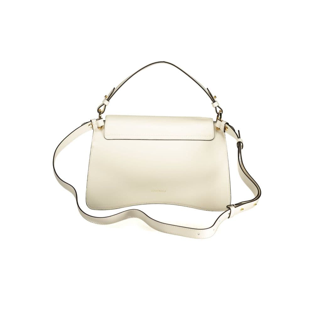 Coccinelle White Leather Women's Bag - 2