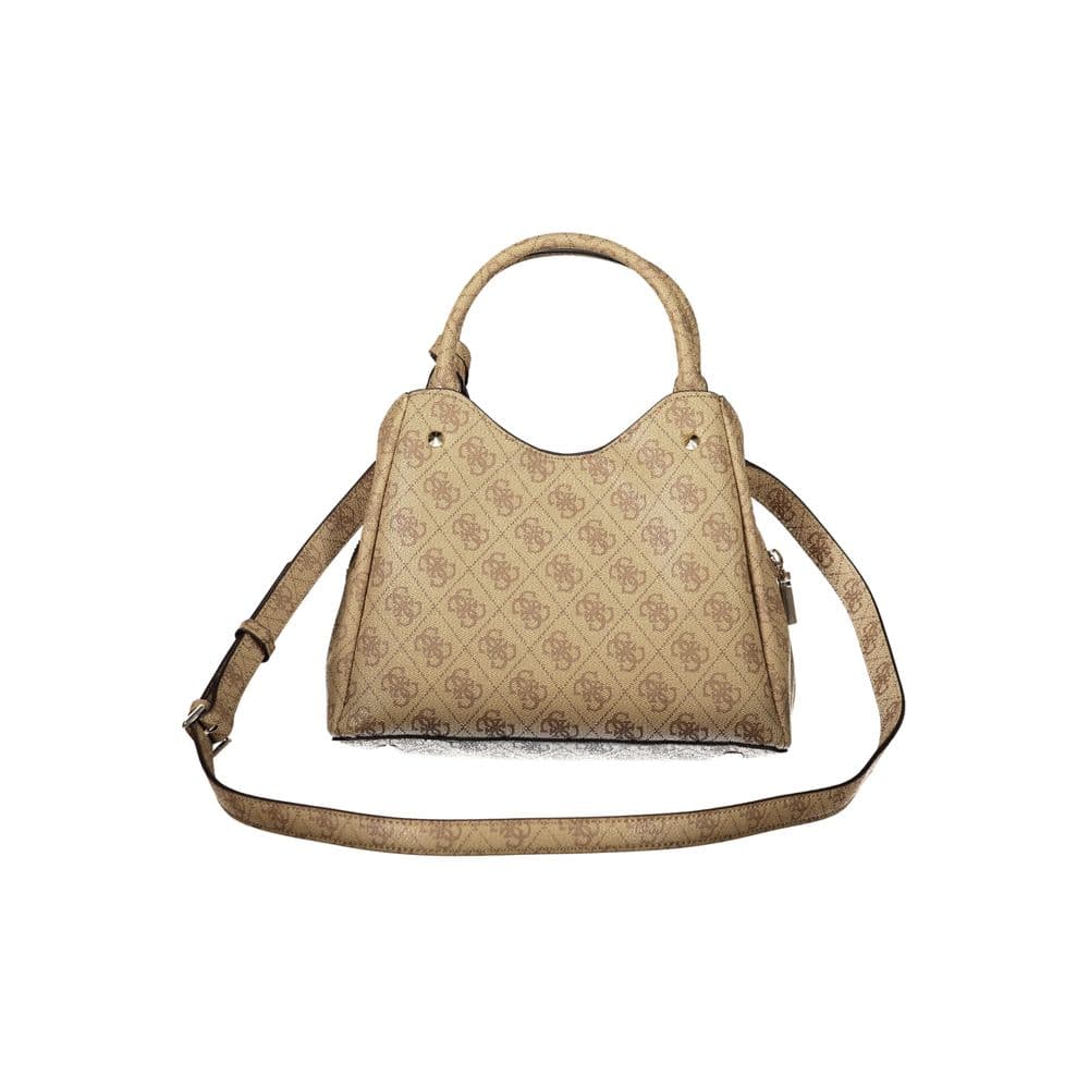 Guess Jeans Beige Polyurethane Women's Bag - 2