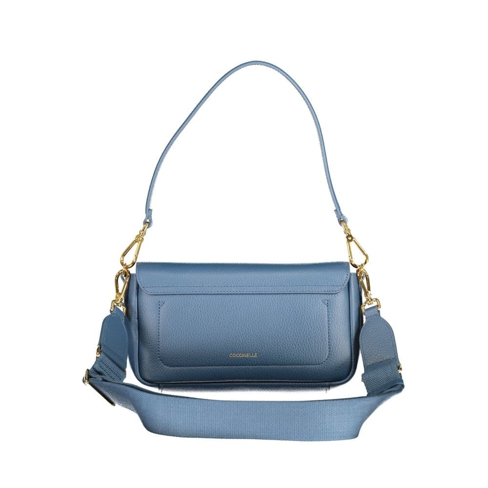 Coccinelle Blue Leather Handbag - 2