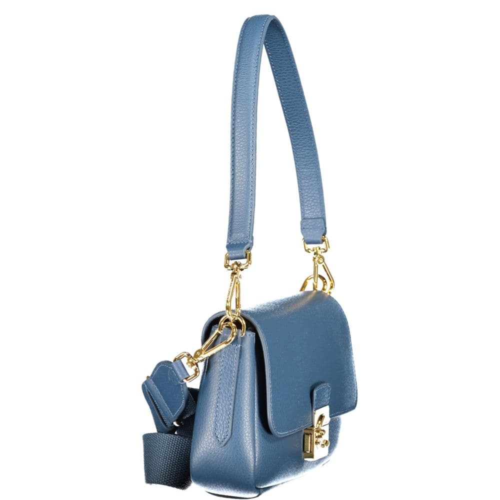 Coccinelle Blue Leather Handbag - 3