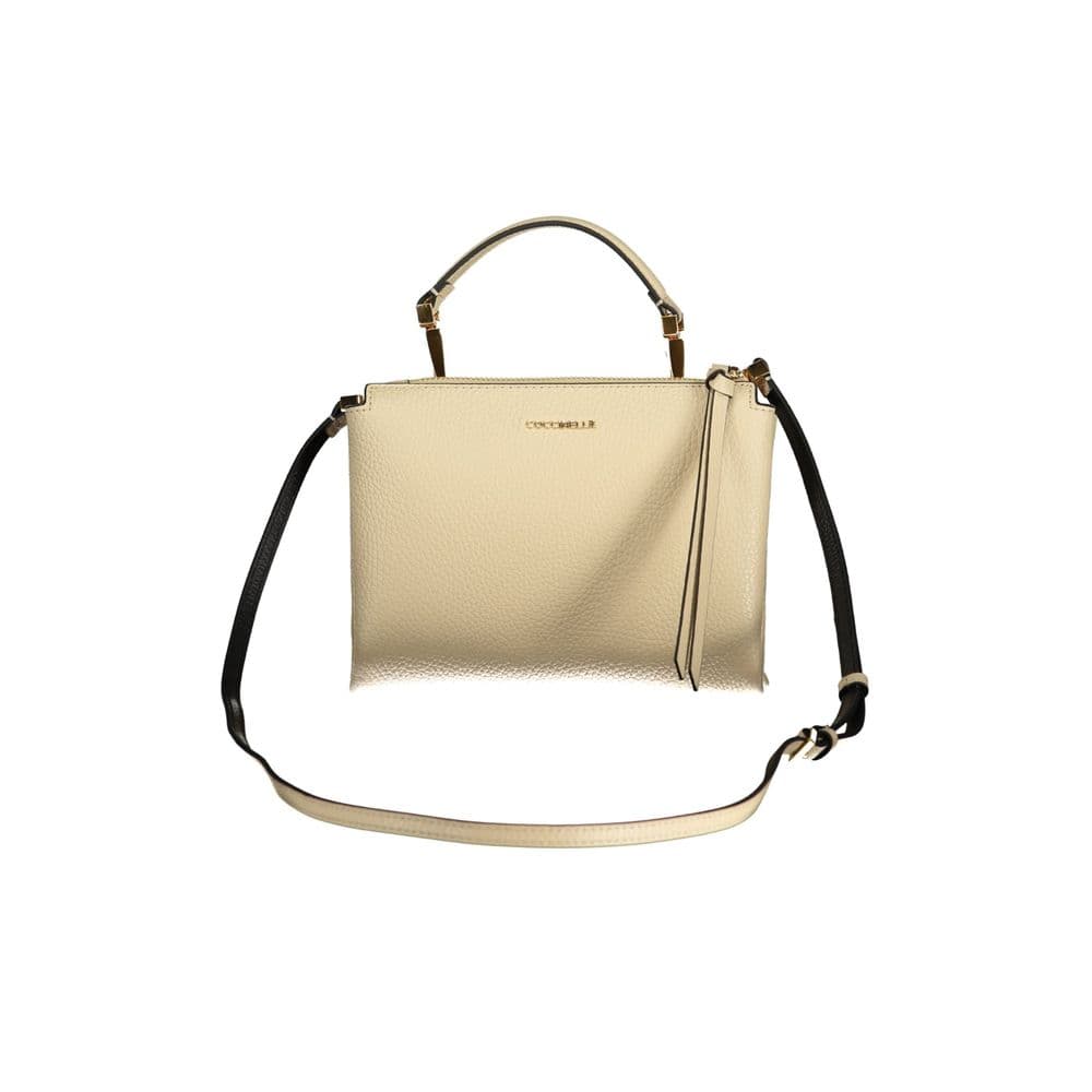 Coccinelle Beige Leather Women's Bag - 2