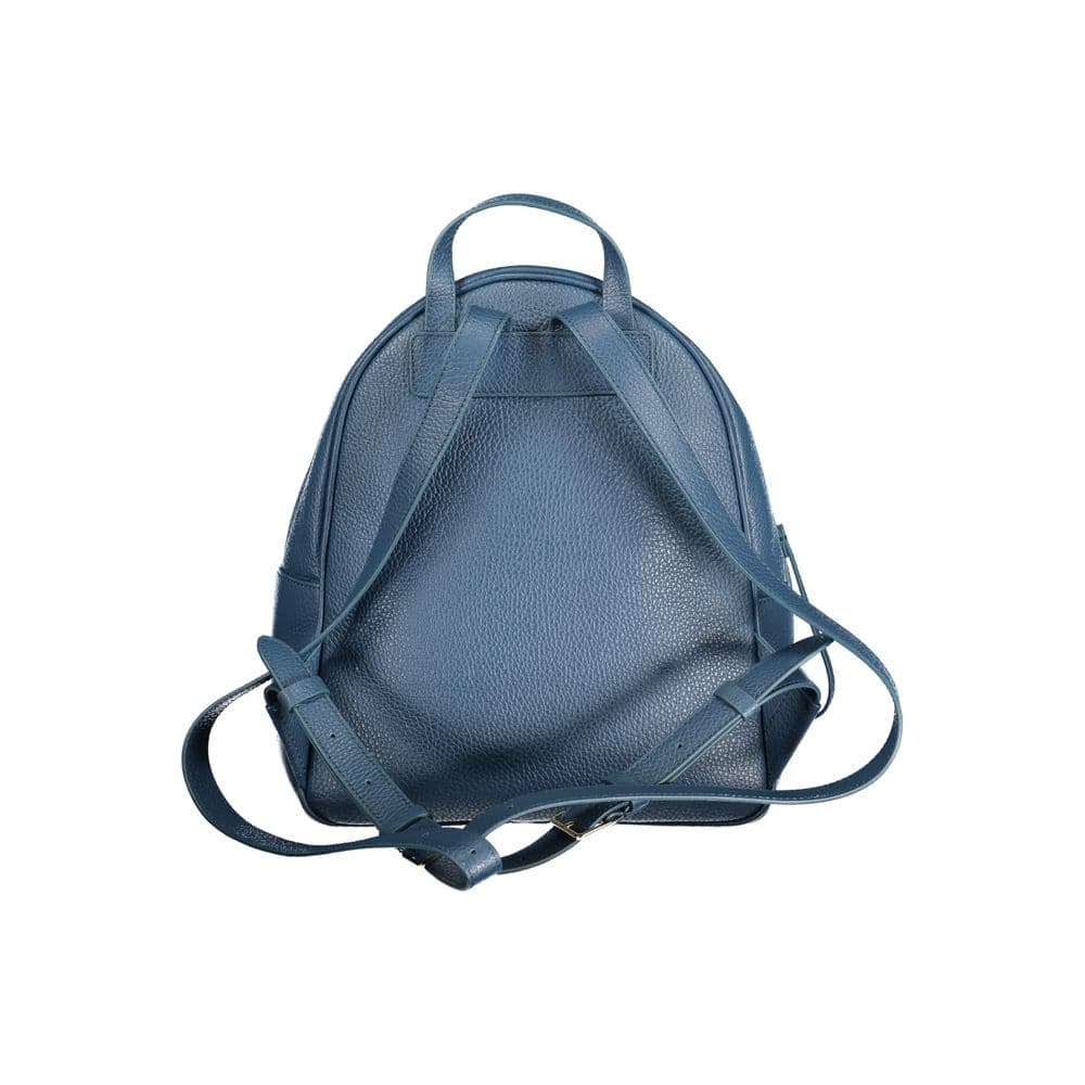 Coccinelle Blue Leather Womens Backpack - 2