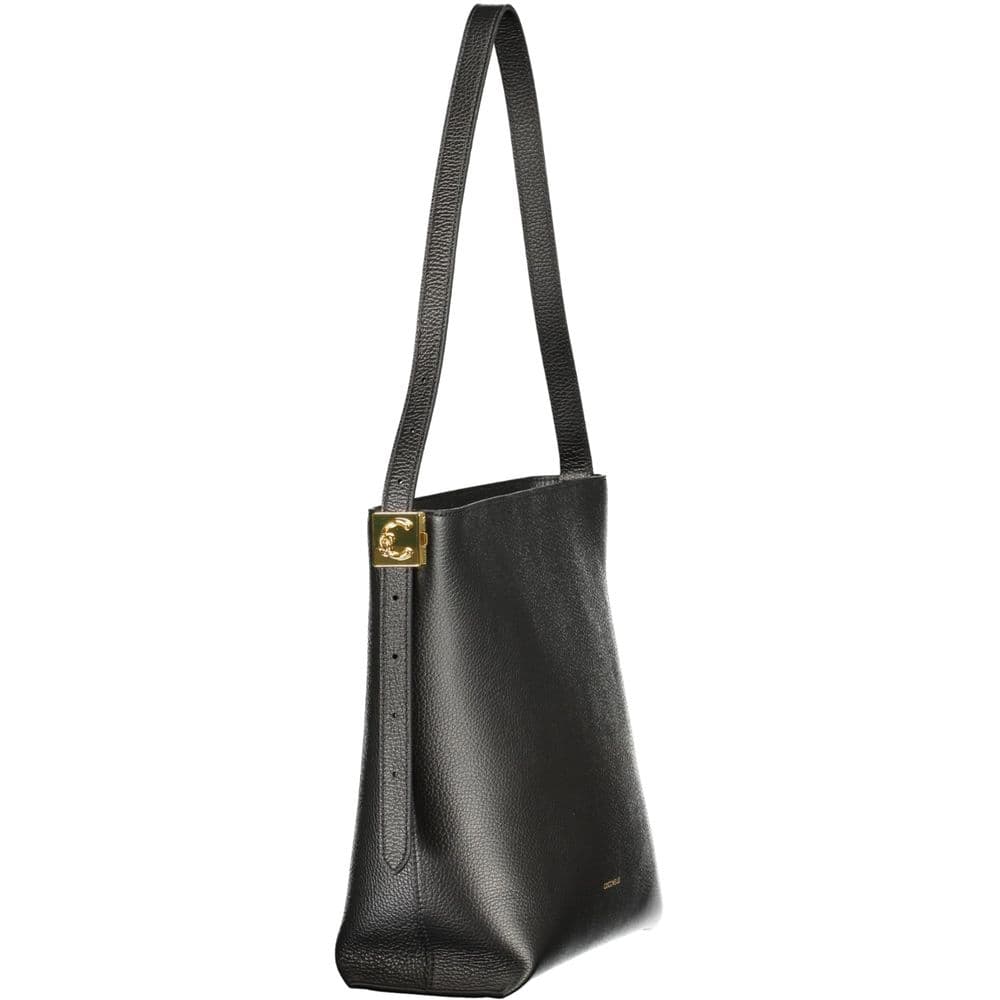 Coccinelle Black Leather Women's Bag - 3