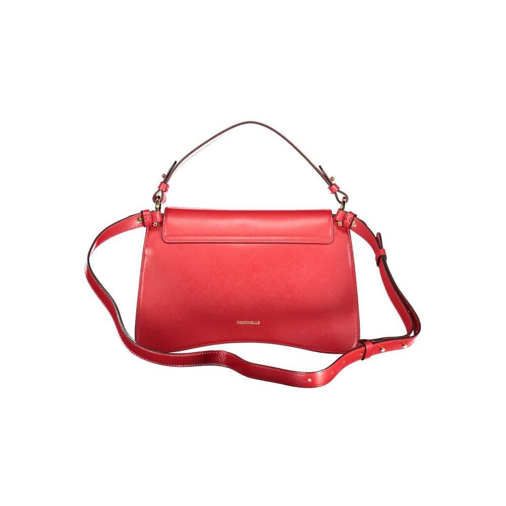 Coccinelle Red Leather Womens Bag - 2