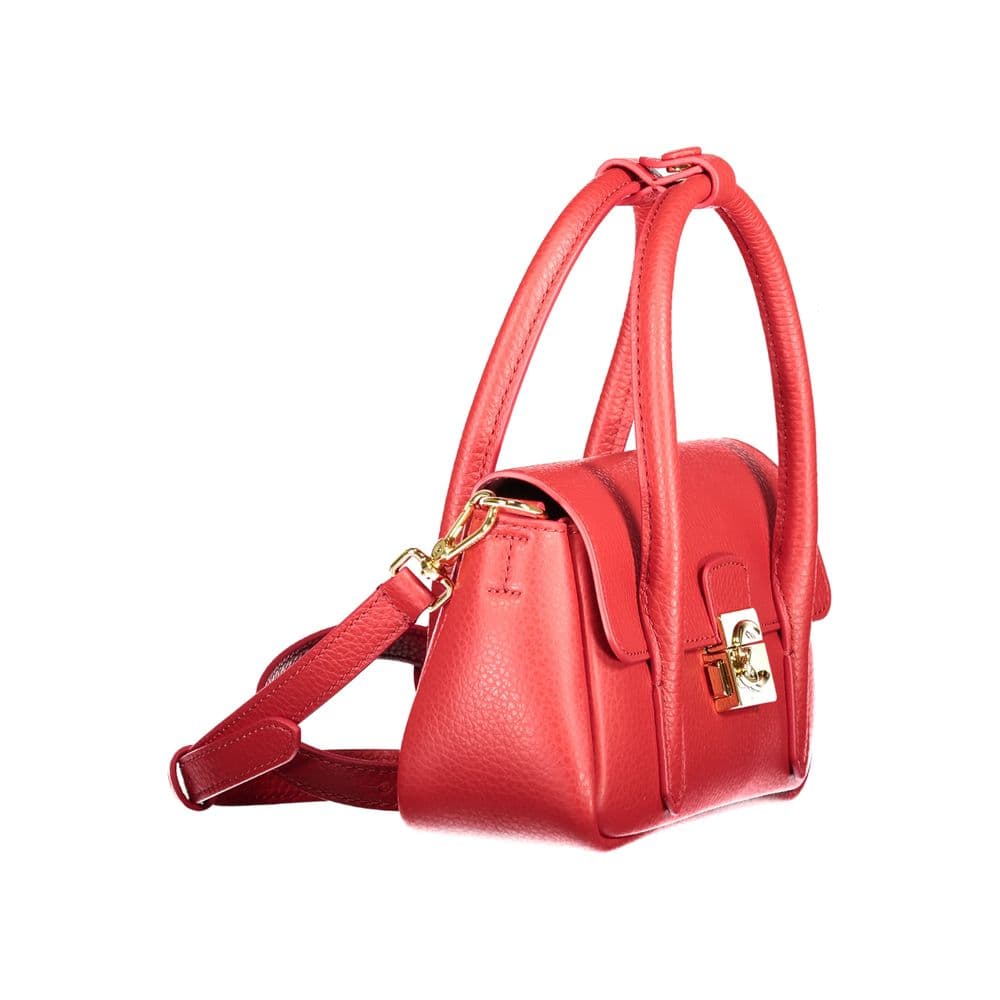 Coccinelle Red Leather Women's Bag - 3