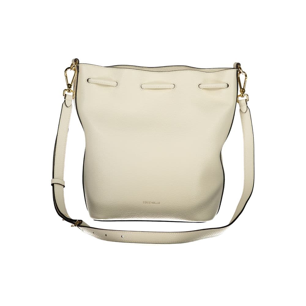 Coccinelle White Leather Women's Bag - 2