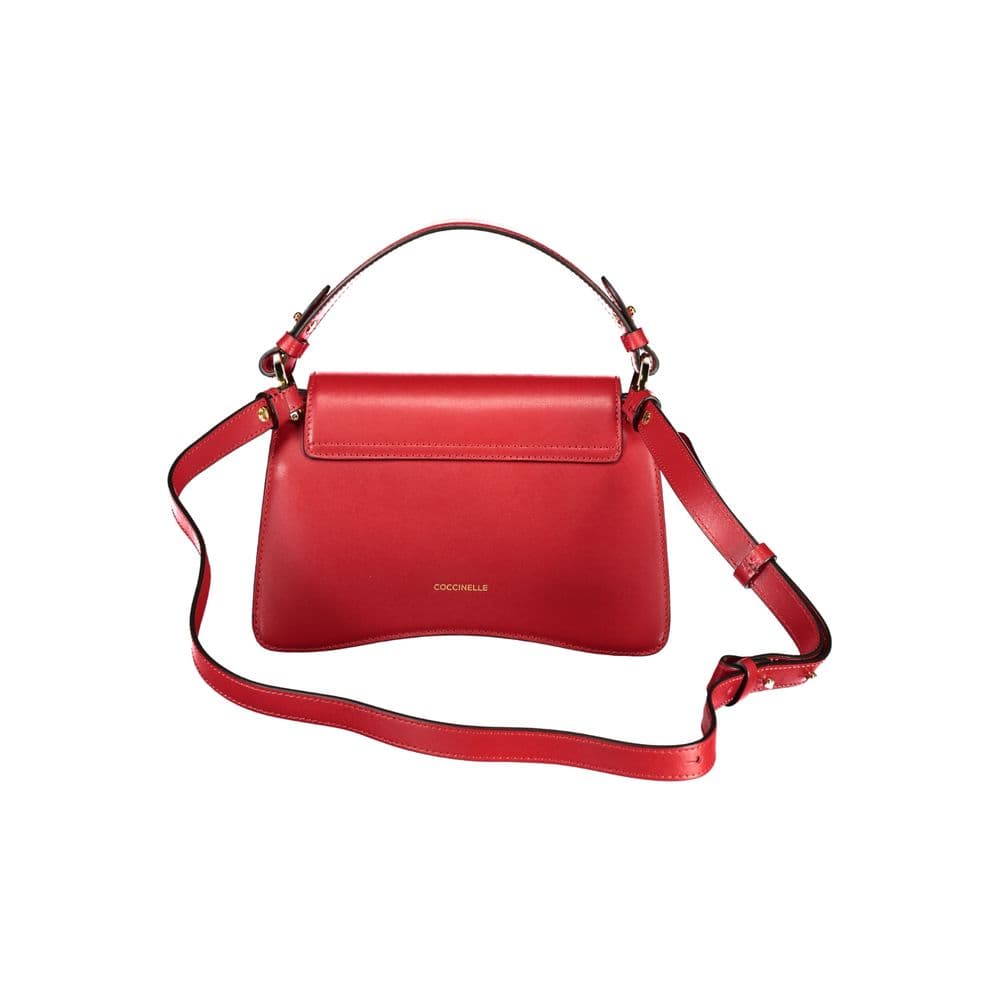 Coccinelle Rosso Leather Womens Bag - 2
