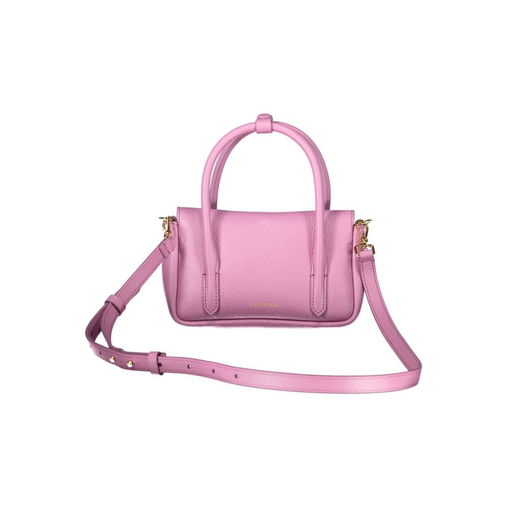 Coccinelle Purple Leather Handbag - 2