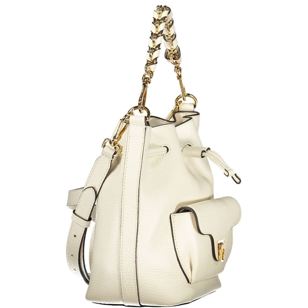 Coccinelle White Leather Handbag - 3
