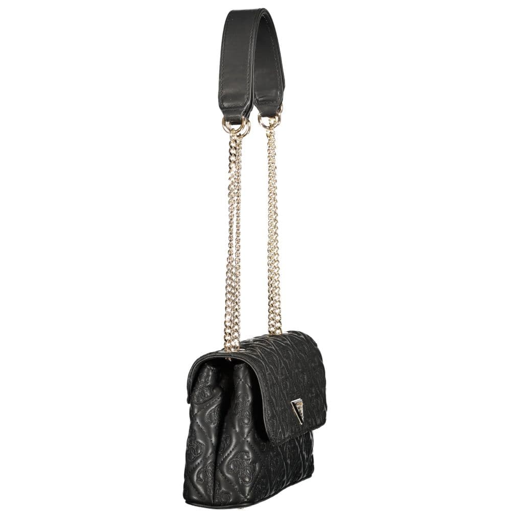 Guess Jeans Black Polyethylene Handbag - 3