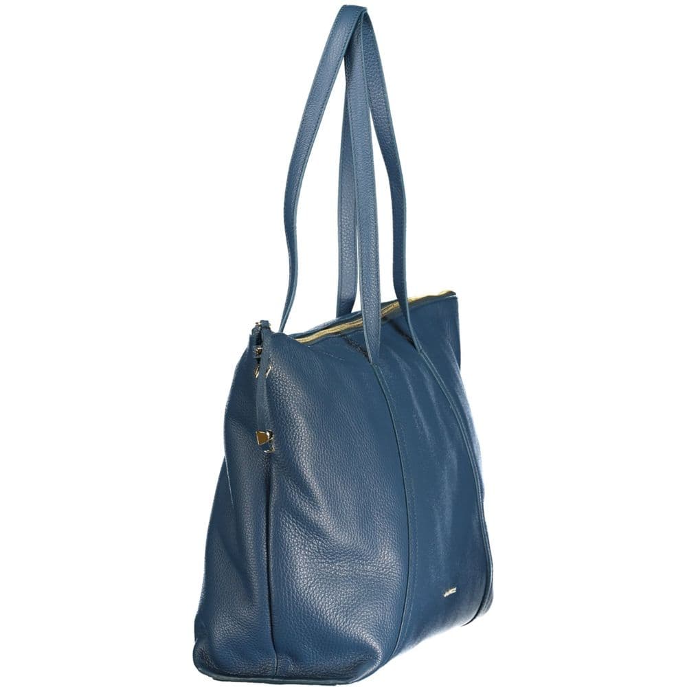 Coccinelle Blue Leather Women's Bag - 3