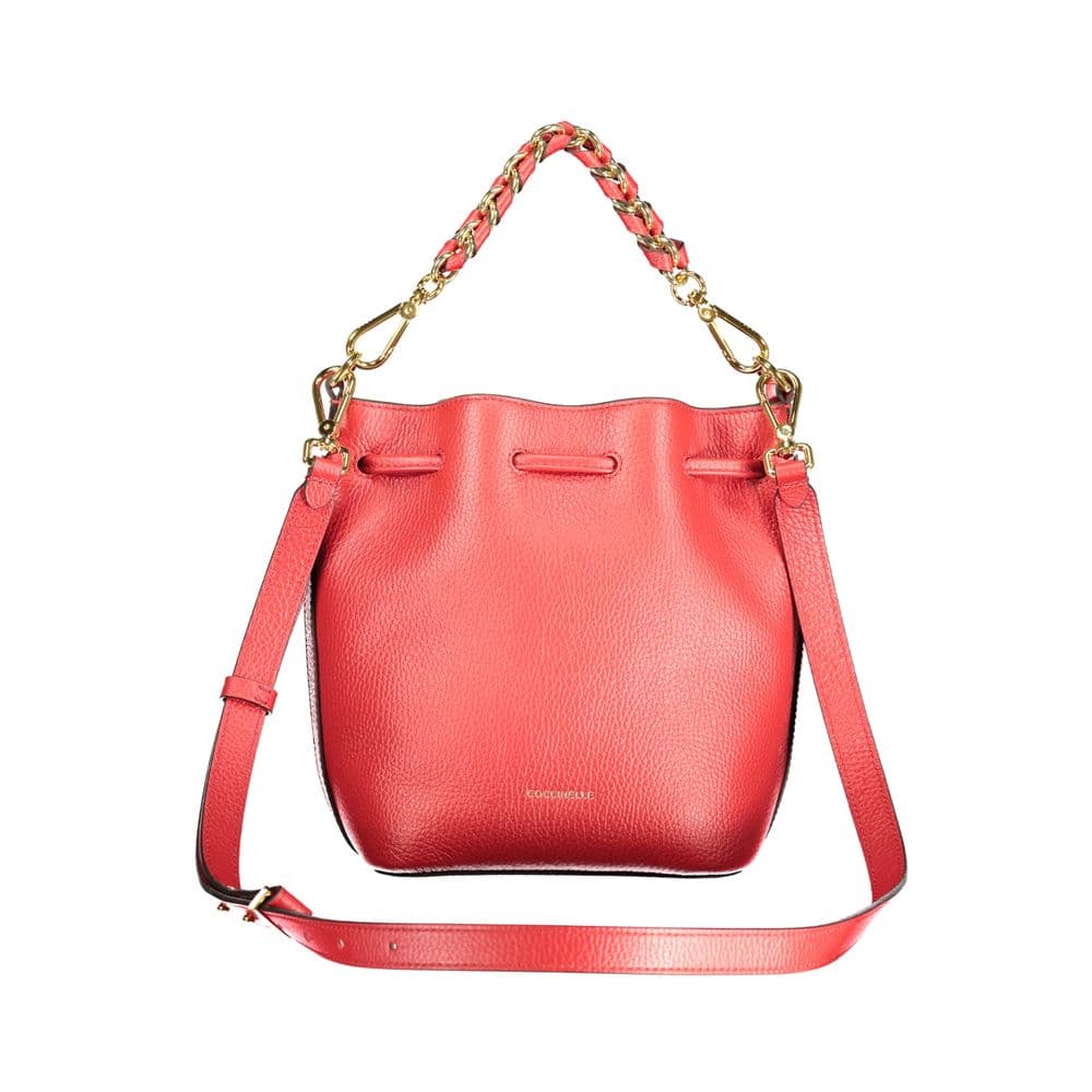 Coccinelle Rosso Leather Woman Bag - 2