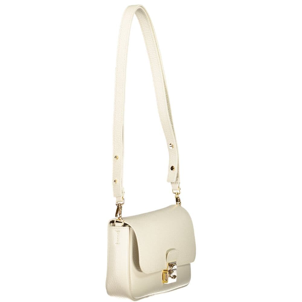 Coccinelle Bianco Leather Women's Bag - 3