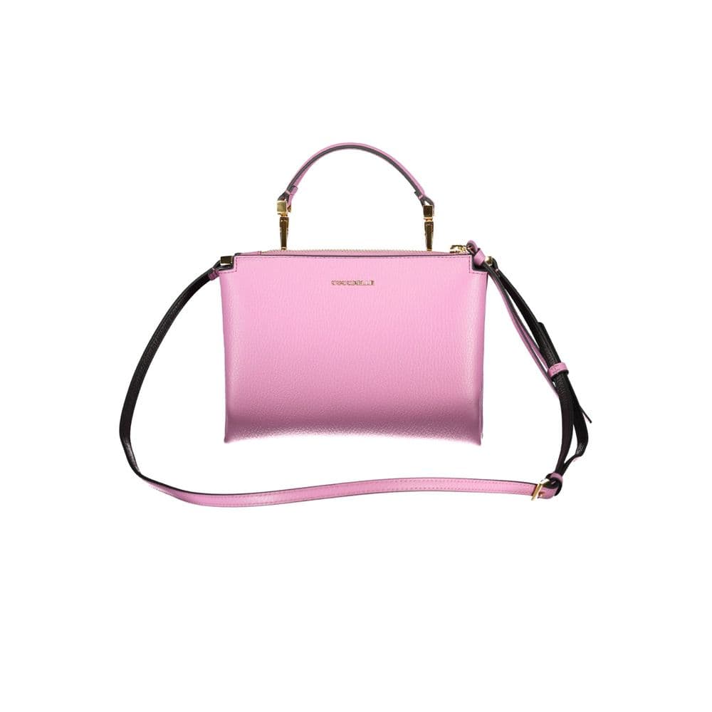 Coccinelle Violet Leather Women's Bag - 2