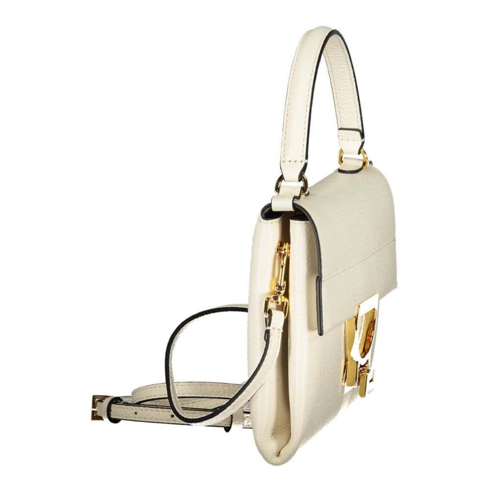 Coccinelle Bianco Leather Women's Bag - 3