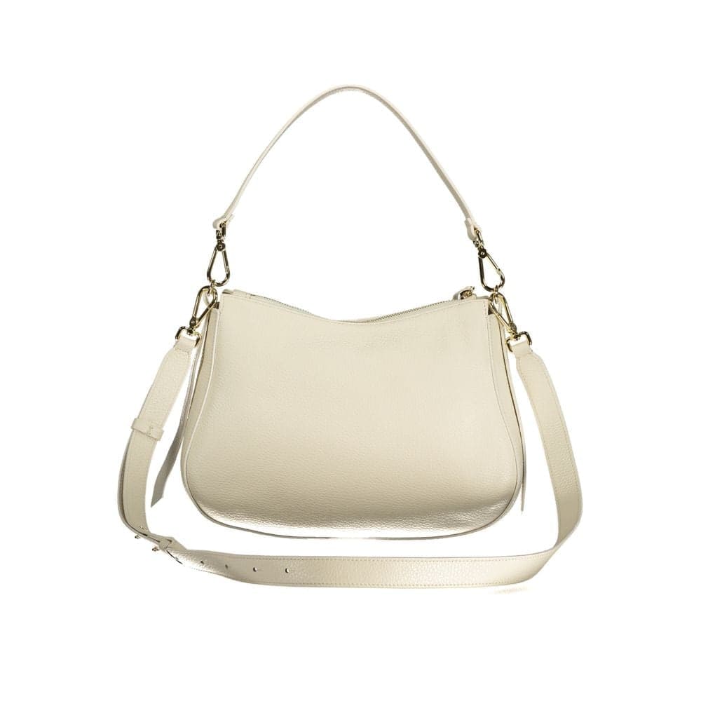 Coccinelle Bianco Leather Women's Bag - 2