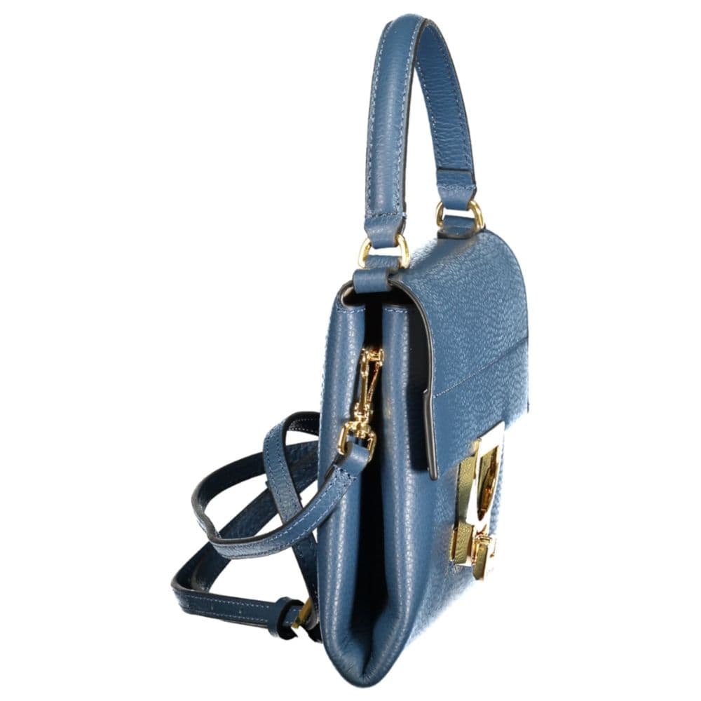 Coccinelle Blue Leather Women's Bag - 3