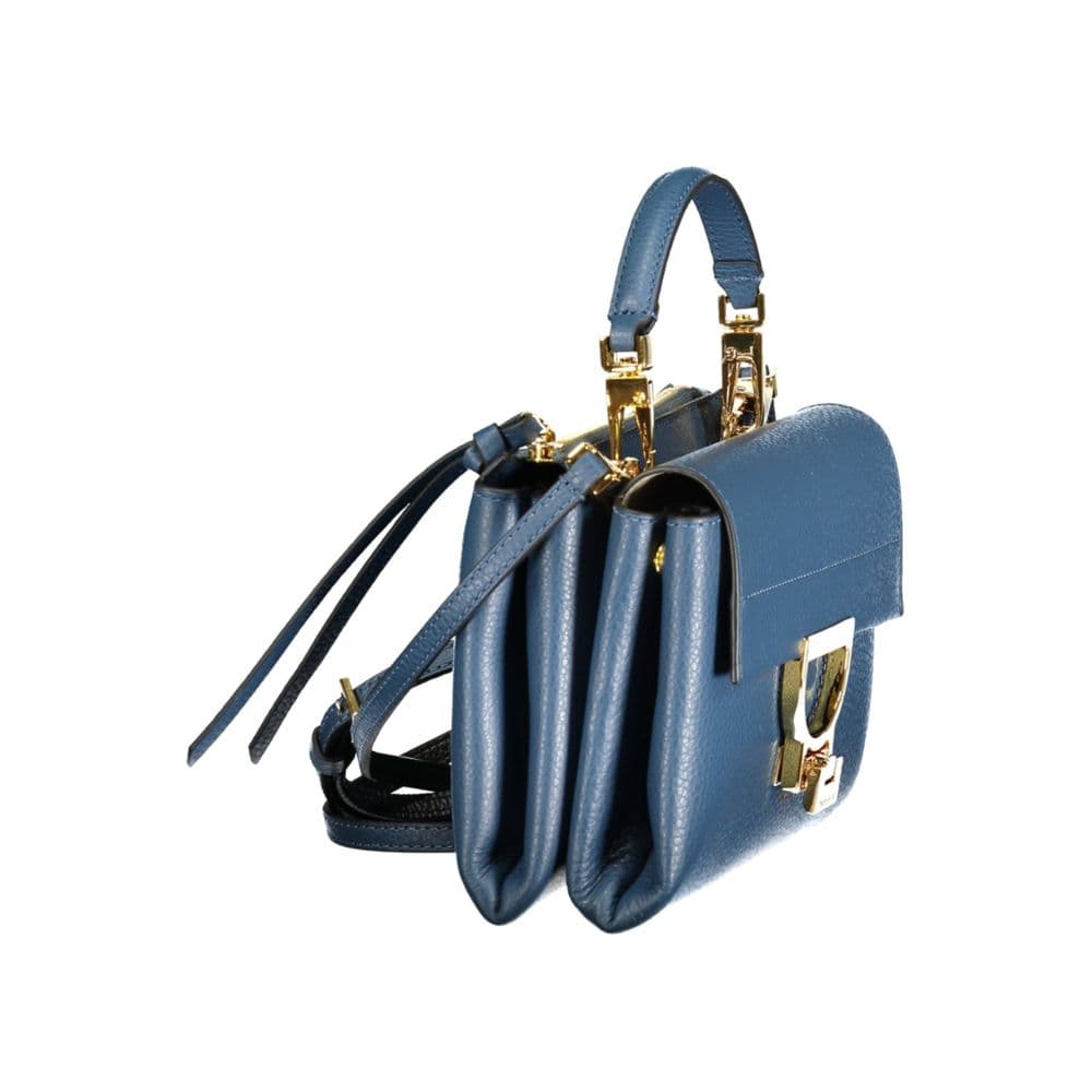 Coccinelle Blue Leather Women's Bag - 3