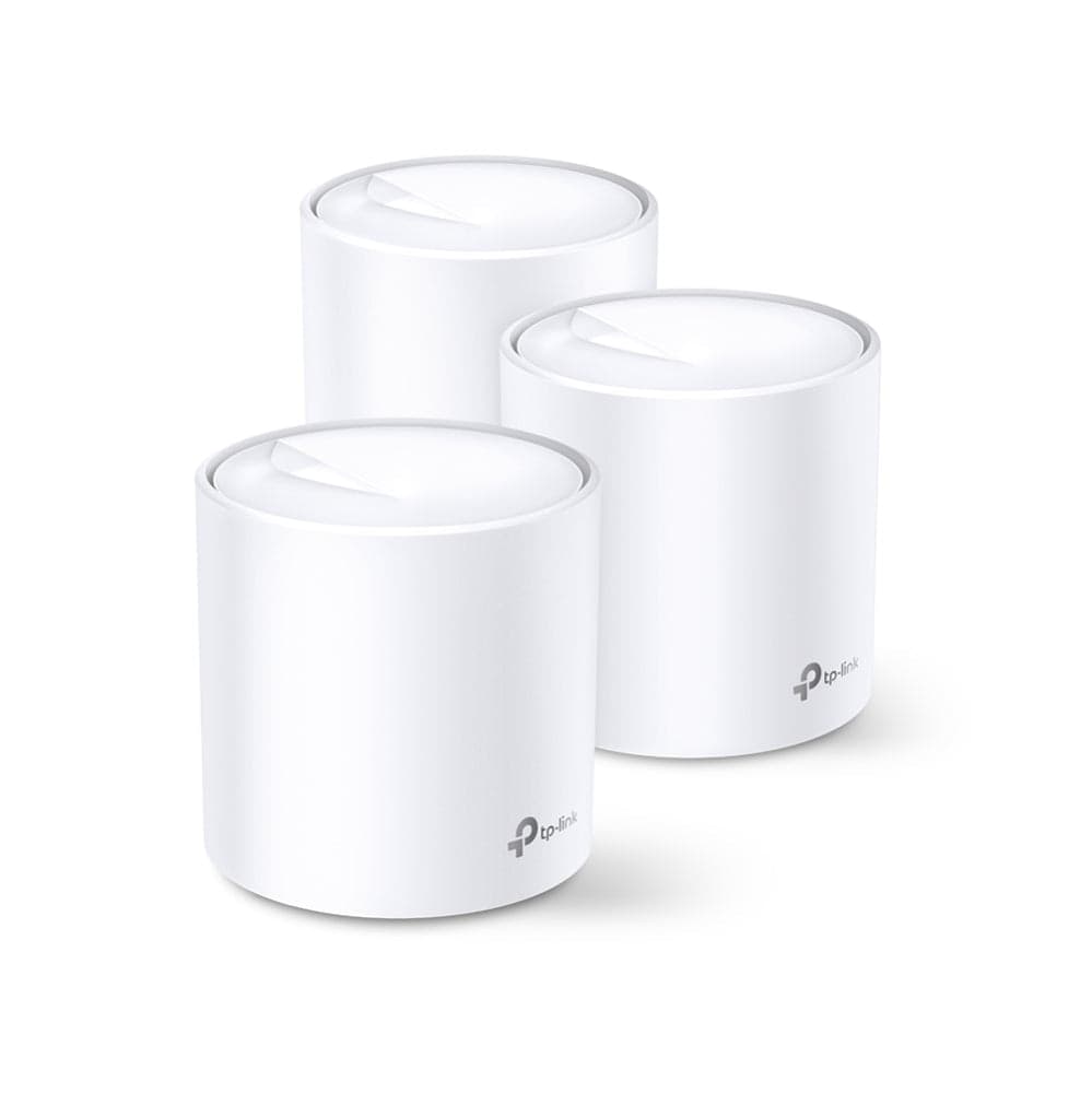 TP-Link Deco X20 AX1800 Amplificatore Di Segnale Wi-Fi 6 Mesh Dual Band - 3 Pezzi