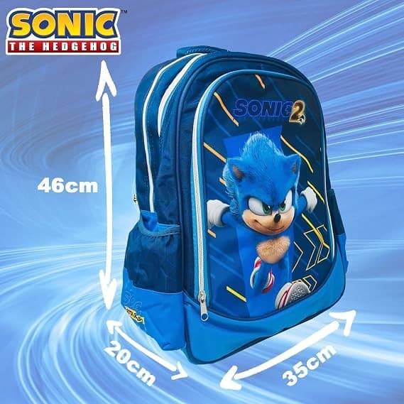 Sonic - Zaino Scuola Unisex - 2