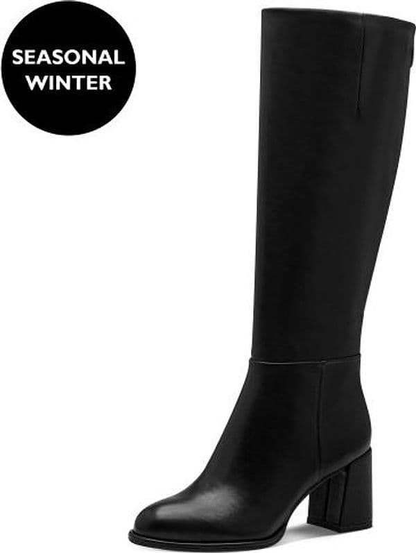 Tamaris stivali donna alto black 25515 41 - 7