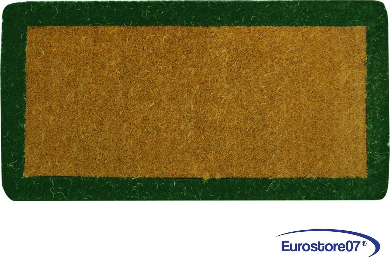 Zerbino imperiale a fascia verde spessore mm.38   annodato a mano  - cm.50x100