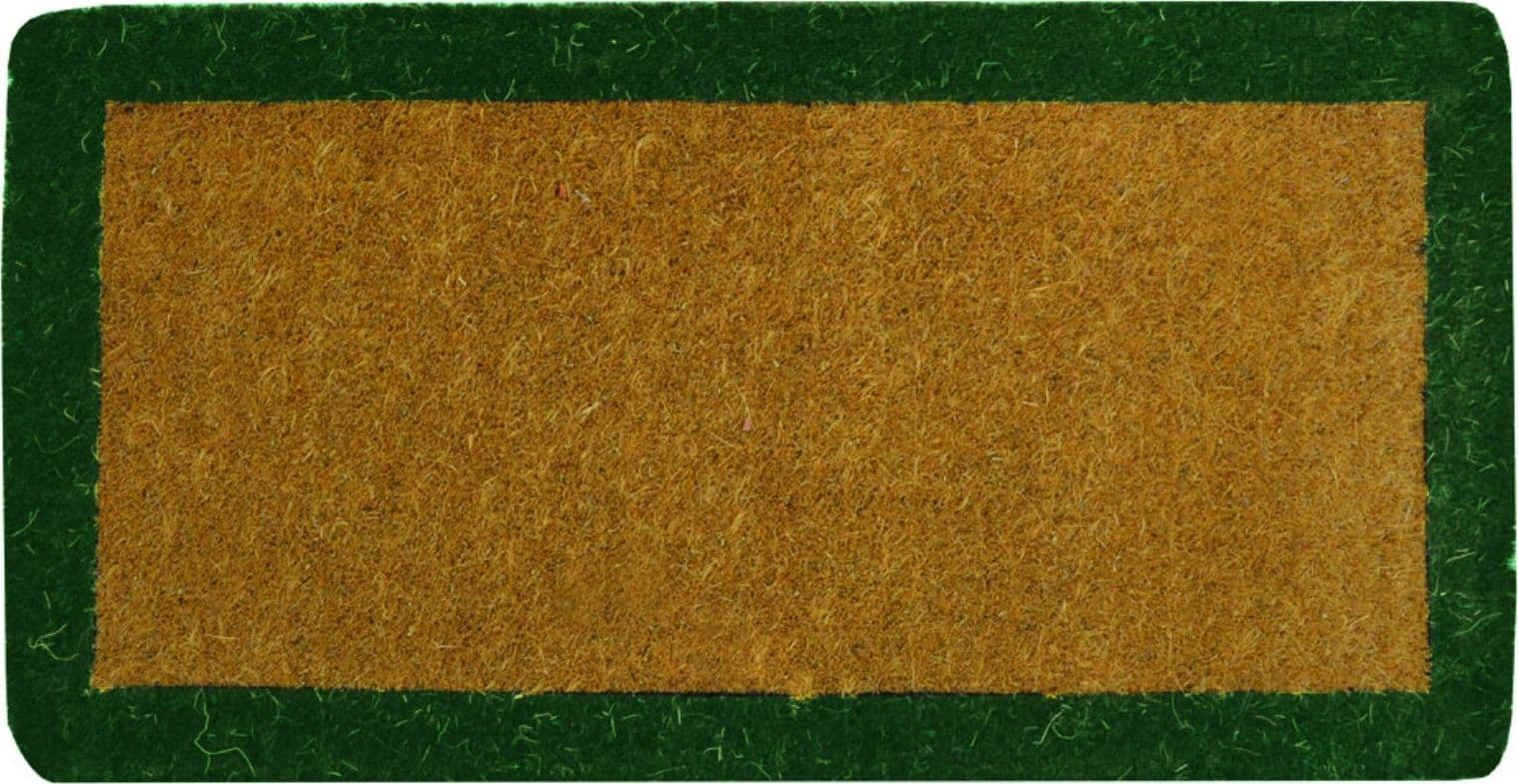 Zerbino imperiale a fascia verde spessore mm.38   annodato a mano  - cm.50x100 - 4