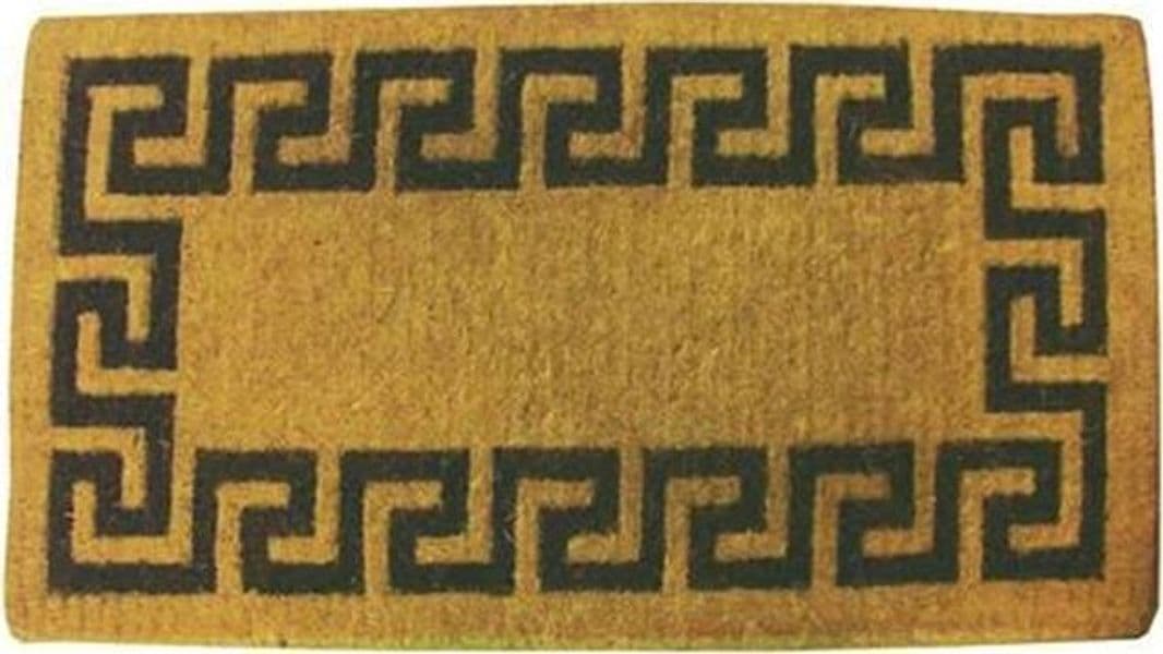Zerbino imperiale marrone annodato a mano   spessore cm.3,8   - - cm.70x140,