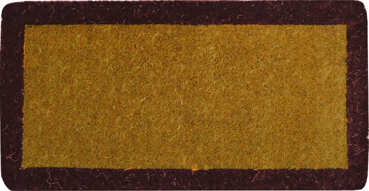 Zerbino imperiale a fascia marrone spessore mm.38   annodato a mano cm.35x70, - 4