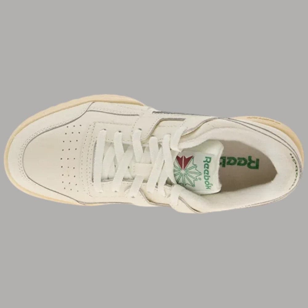 Sneakers uomo Reebok Workout Plus design iconico e suola shark-toothed - 3