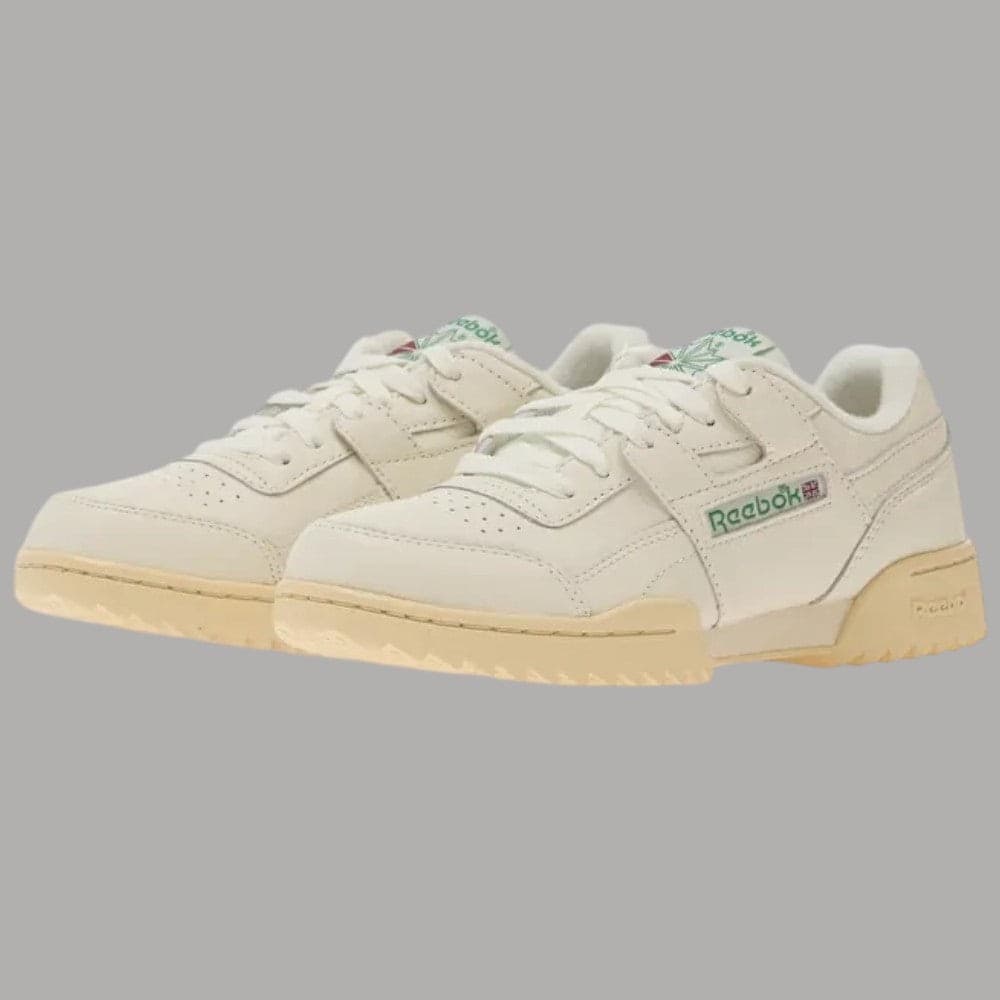 Sneakers uomo Reebok Workout Plus design iconico e suola shark-toothed - 4