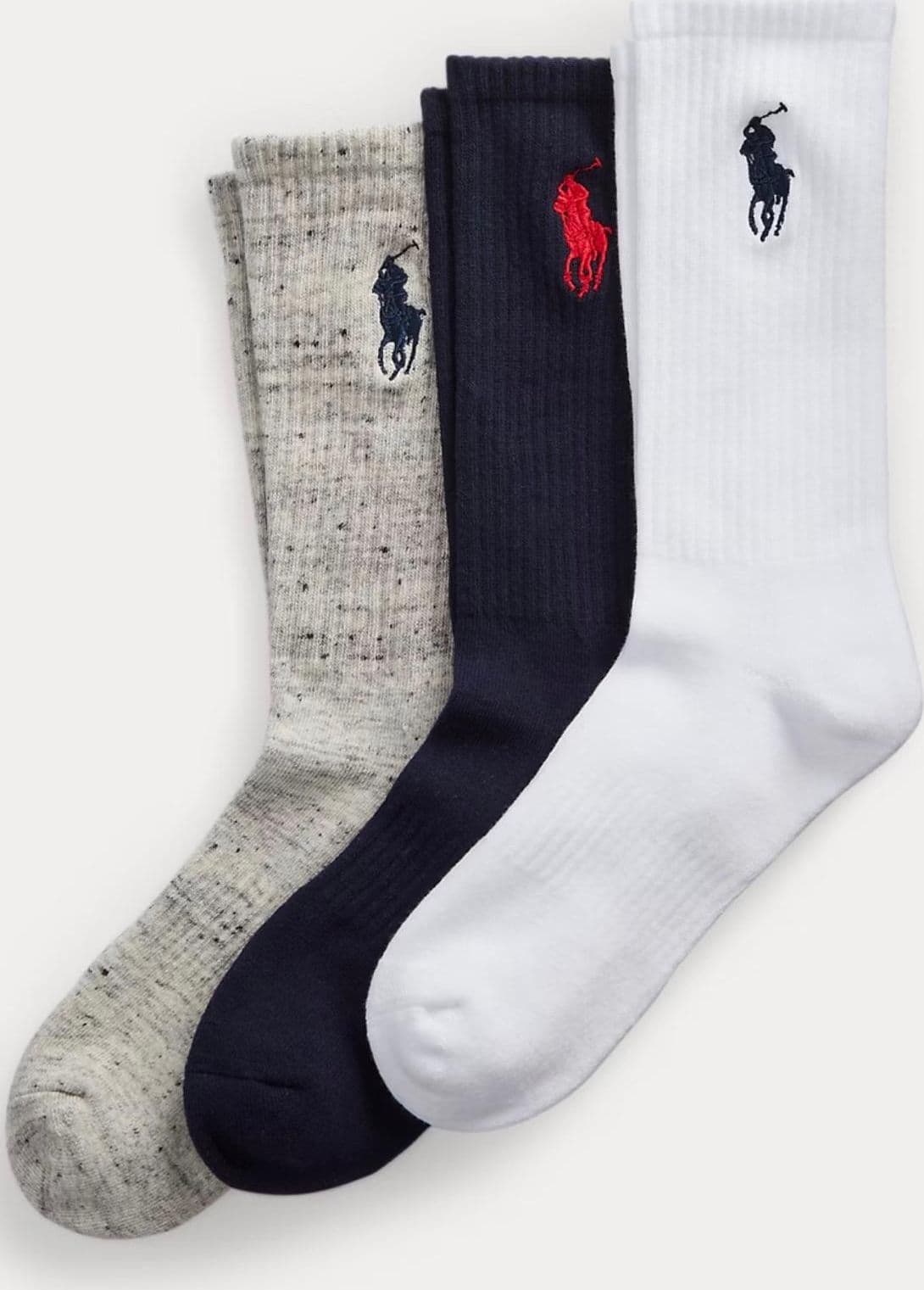 Calze Ralph Lauren ! Tre paia di calze sportive Big Pony