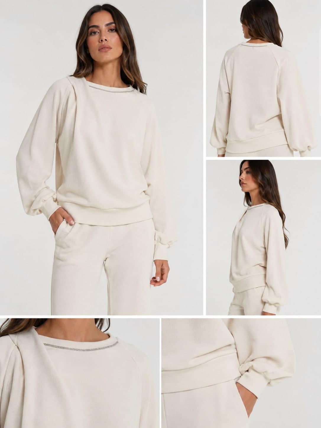 FELPA SOFT TOUCH CON STRASS