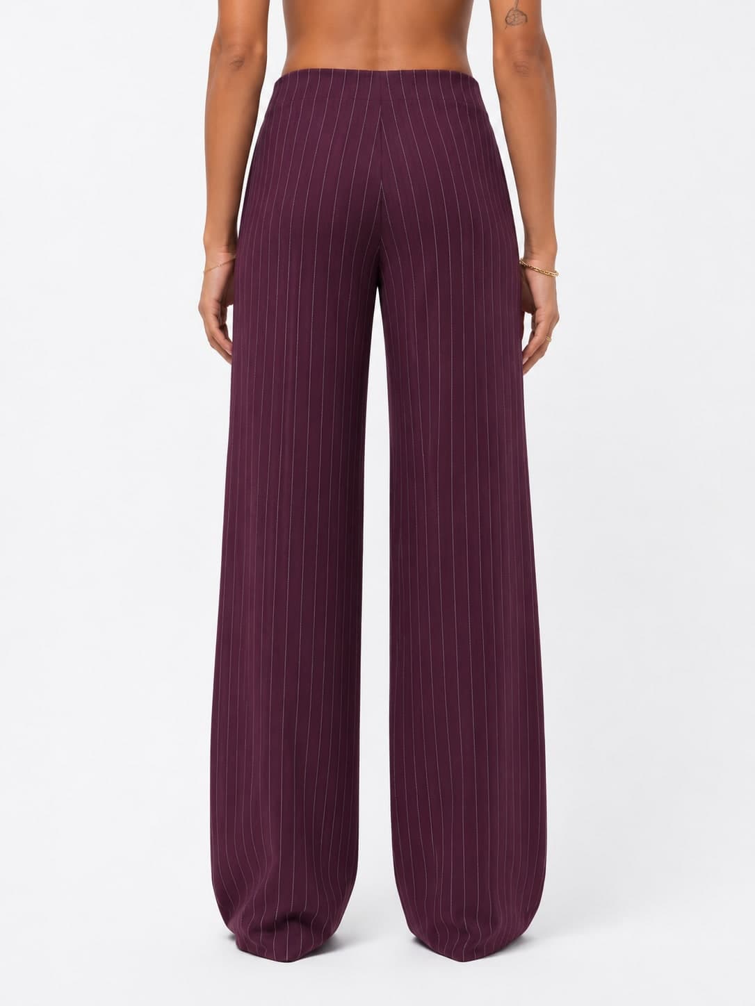 PANTALONE PALAZZO GESSATO - 2