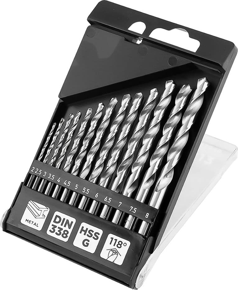 PUNTE PER METALLO HSS cf. 13 pz - GRAPHITE