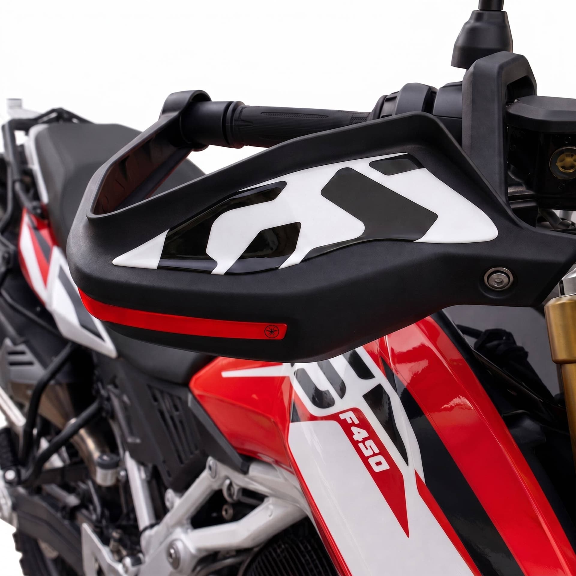 Adesivi 3D Protezione Paramani moto compatibile con Bmw F 450 GS 2026 - 13