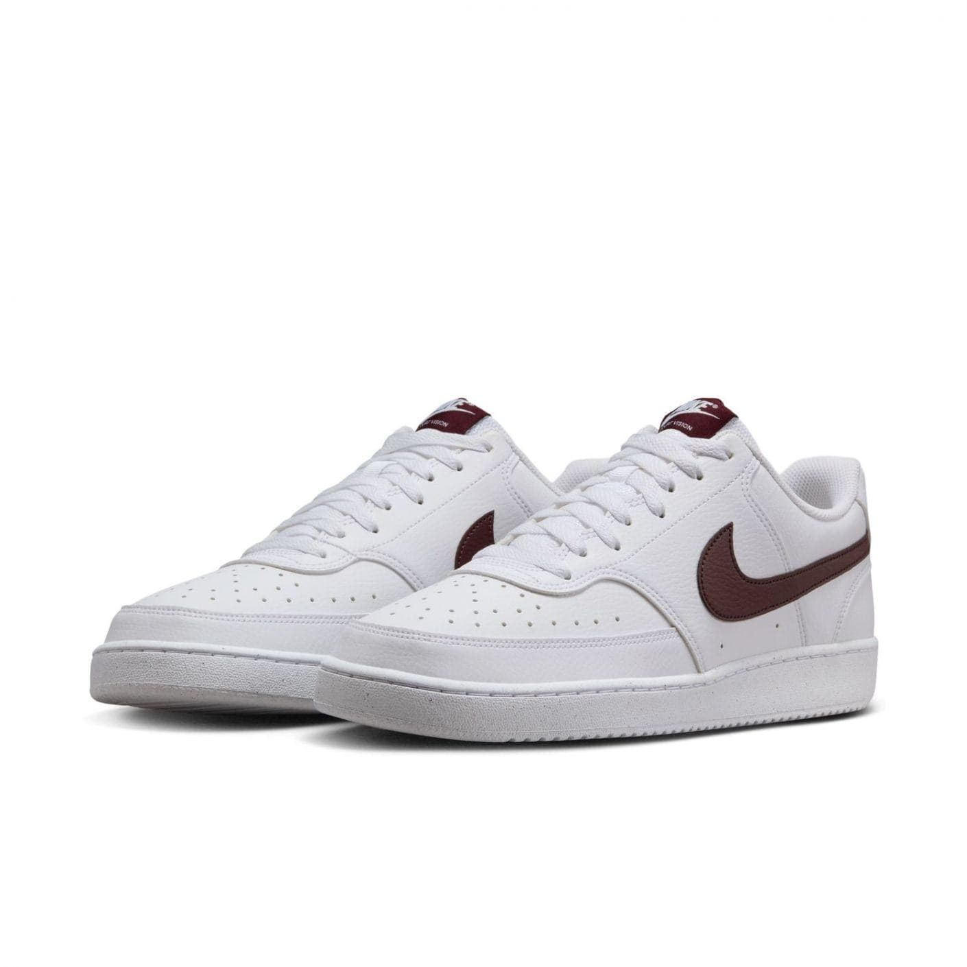 Sneakers Nike Court Vision Low 113 white burgundy - 2